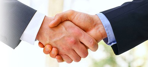 shaking hands